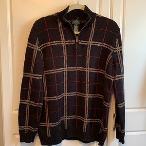 Ralph Lauren green label plaid sweater